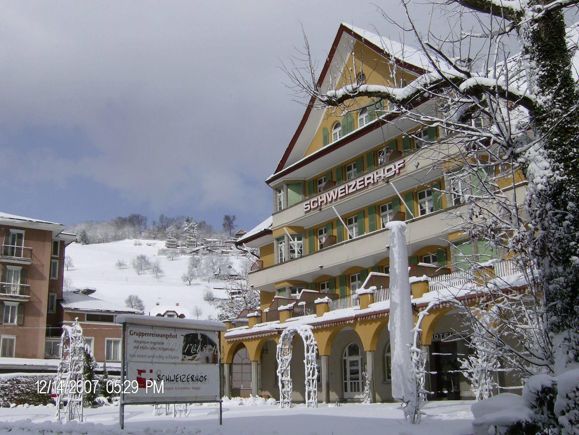 Hotel Schweizerhof Weggis Exteriér fotografie